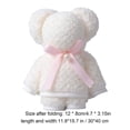 thumbnail image 3 of mfyjkho Cute Bear Coral Fleece Towel Gift Set, Soft Bath Towel for Gifting, Birthday Or Holiday Present, 40X30Cm, 3 of 6