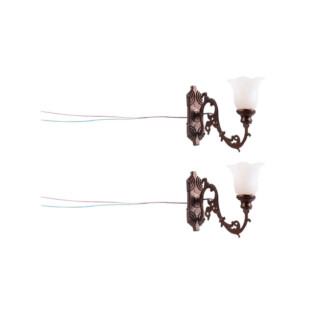 TISHITA 2Pcs Hanging Lamp Simulation Decor for Dollhouse Living Room Mini Toy Lamp E