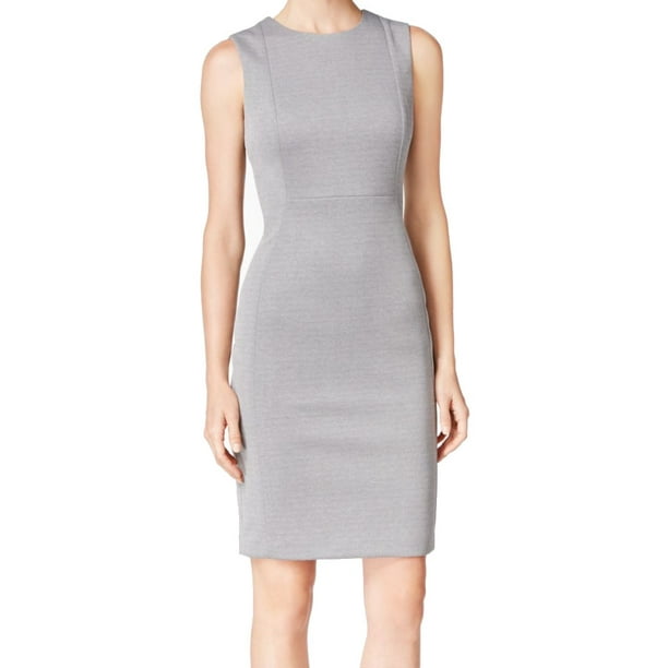 Calvin Klein Calvin Klein NEW Heather Gray Womens Size 16 Stretch