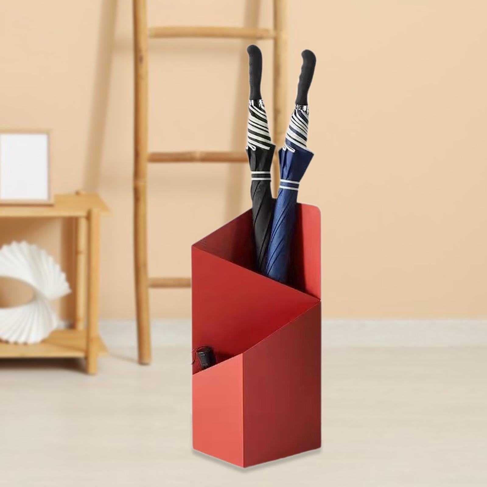 deevoka Double Layers Umbrella Stand Minimalist for Entryway Hotel Lobbies