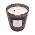 thumbnail image 4 of House of Velas Diamante Candle Collection, 21 oz, 3 Cotton Wicks, Black Bamboo, Large Glass Jar, 4 of 4