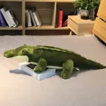 thumbnail image 5 of Super Soft Alligator Stuffed Animal Plush Pillow - Giant Crocodile Plush Pillow, Sofa Bed Decor Gift, 5 of 6