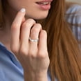 thumbnail image 4 of Hearth & Gear Vegetarian Ring Steel Ring Fashion Korean Version Of The Batch Of Flowers Ring Ring Hand Jewelry Gold Silver And Black No. 6 13 Finger Rings Rhinestone Ring Set Big Finger Rings for, 4 of 7