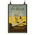 thumbnail image 2 of Print: Michigan Art Month Know And Buy The Work Of Michigan Artists : See, 2 of 4