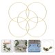 thumbnail image 1 of unbranded 5Ud Aros De Metal Dorados Resistentes Para Macramé Y, 1 of 8
