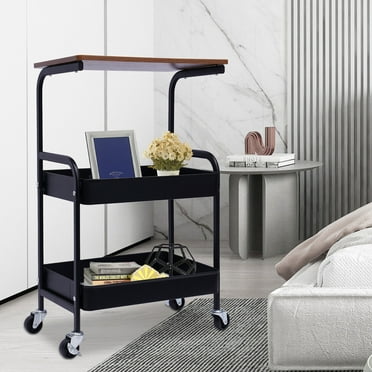 SHZICMY 3 Tier Mobile Laptop Printer Cart Table for Scanner Computer Office Supplies USA