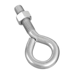 

2PC National Hardware National Hardware - N221-309 - 1/2 in. x 4 in. L Zinc-Plated Steel Eyebolt Nut Included