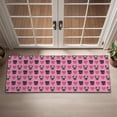 thumbnail image 2 of Pink Pug Puppies Door Rugs,Washable Non Slip Door Mats Indoor,Decorative Door Mats,Entry Mat Indoor for Entrance,Bedroom,Kitchen,Bathroom,16"x47", 2 of 6