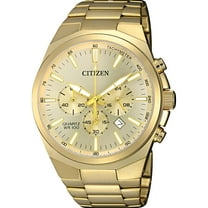 Citizen Chronograph Quartz Gold Dial Men's Watch AN8172-53P