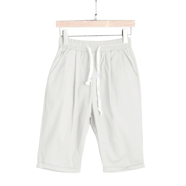 Plus Size Summer Cotton Linen Pants