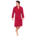 thumbnail image 5 of SKYLINEWEARS Men’s Robe Terry Cotton Bathrobe Shawl Collar Shower Bath Robes Kimono Sweat Steaming Clothes, 5 of 6
