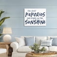 thumbnail image 3 of Stupell Industries Coastal Memories Made In Sunshine Canvas Art, 30 x 24, by Lettered and Lined, 3 of 8