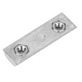 thumbnail image 3 of Z043M Zinc Alloy Metal Double Slot Nut, Solid And Durable, Linear Motion Accessories, For Fixing Base Or Reinforcing Plate, 3 of 8