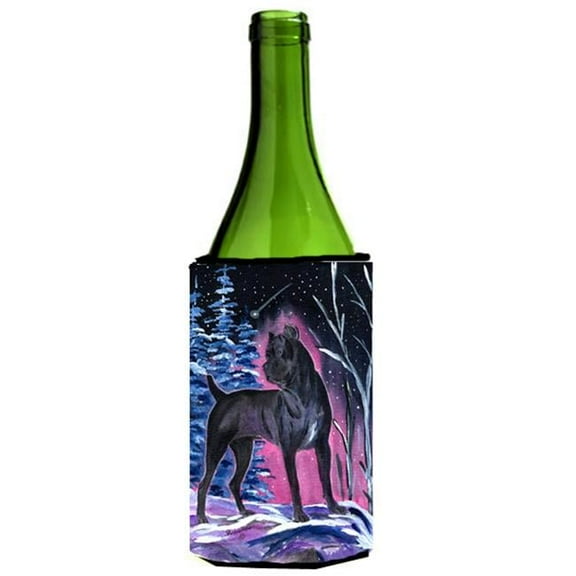 Starry Night Cane Corso Wine bottle sleeve Hugger