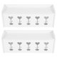 thumbnail image 1 of 2x Cable Rectangular Stora Box Wire Socket Strip Cord Stora Boxes Línea S, 1 of 5
