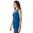 thumbnail image 3 of Woman Within Plus Size Perfect Sleeveless Shirred V-Neck Tunic, 3 of 6