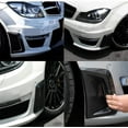 thumbnail image 3 of Carbon Fiber Front Bumper Vent fits for Mercedes Benz C Class W204 C63 AMG Sedan 2012-2014 Factory Outlet CF Air Fender Cover Exterior Side Scoops Spoiler Protector Splitter, 3 of 7