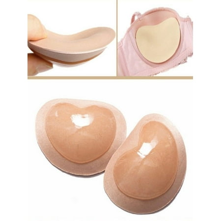 Pcd Insert - Esho Womens Silicone Push Up Bra Inserts Breasts Cover Enhancers Pads