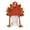 B, variant on DAMAI Thanksgiving Day Turkeys Plush Hats, Funny Gobbler Hat with Bow Tie & Legs for Christmas Party, Carnival