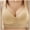 Beige, variant on Woman's Casual Comfy Sleeping Bra Wireless Padded No Underwire Bralettes Lace Plunge Bras Lightweight Comfy No Rims Everyday Underwear