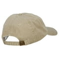 thumbnail image 4 of Pomeranian Embroidered Washed Cotton Twill Cap - Khaki OSFM, 4 of 5