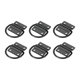 thumbnail image 1 of Anillas en D Anclaje de sujeción,Anillas en D,anclaje de amarre,resistente,color negro.,Ganchos de remolque con resistencia a la rotura de 6500 libras.,Grilletes de acero inoxidable con anilla, 1 of 9