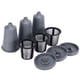 thumbnail image 1 of Relleno de café recargable, cápsula de café recargable, kit de cápsulas de café, filtro de café multifuncional, 3 uds., 1 of 14