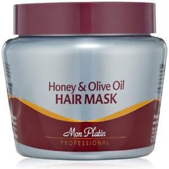 Mon Platin Professional Hair Mask, Honey & Olive Oil, 500ml