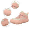 thumbnail image 5 of gcong Kids Barefoot Shoes Girls Boys High Top Wide Toe Box Zero Drop Minimalist Sneakers Lightweight Breathable Walking Shoes, 5 of 9