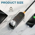 thumbnail image 5 of Weatherproof Power Strip, Transparent Surge Protector with 3 Wide Outlets, 1875W/15A, 5FT Flat Plug Outdoor Extension Cord, IPX6 Rated for Indoor/Outdoor Use, UL & FCC Listed, 5 of 7