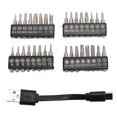 thumbnail image 2 of 32 in 1 Mini Electric Screwdriver Set Cordless Precise Power Screwdriver Kit with Torque for RC Laptop Phone Electronics Repair, 17.0 x 10.0 x 2.0 inches / 43.1 x 25.4 x 5.1 cm, 2 of 4