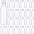 thumbnail image 1 of Botellas vacías de plástico Zhehao, 200 unidades, 60 ml con tapa abatible, 2 onzas, 1 of 6