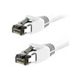 thumbnail image 2 of Nippon Labs Cat8 RJ45 50FT Ethernet Patch Internet Network LAN Cable, Indoor/Outdoor, 24AWG, Shielded Latest 40Gbps 2000Mhz, Weatherproof S/FTP for Router, PS4, PS5, Xbox, PoE, Switch, Modem (White), 2 of 2