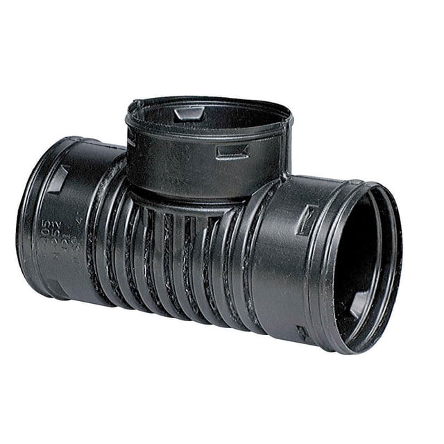 Sistemas avanzados de drenaje Tee Snap, polietileno, 6 cm, paquete de 1