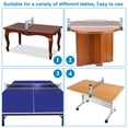 thumbnail image 4 of Roofei Filet de Tennis de Table Portable Rétractable pour la Plupart des Tables de Ping-Pong pour Intérieur et Extérieur Entraînement Sportif en Famille, 4 of 7