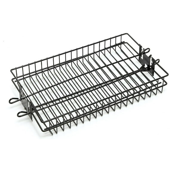 Werqueid 24785-1 Non-Stick Flat Spit Rotisserie Grill Basket