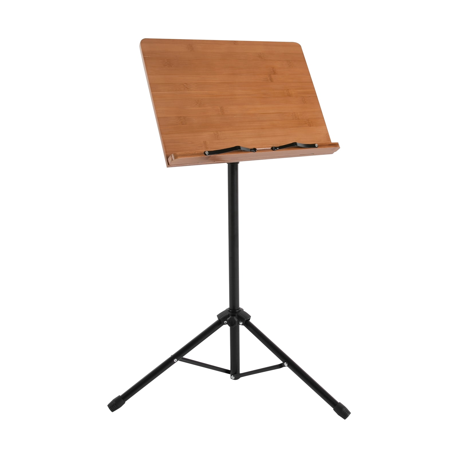 70-190cm Adjustable Height Sheet Music Stand Professional Music Stand with Anti-slip Feet Fixing Bracket