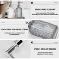 thumbnail image 4 of Dispenser, Glass Dispenser With Hand Pump 2 Pcs, 4 of 5