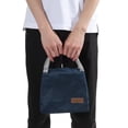 thumbnail image 3 of Unique Bargains Reusable Insulated Lunch Box Tote for Office Work and Travel Blue 336 oz, 3 of 7