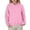 a-45Pink6, variant on FINALGANG Girls Solid Color Long Sleeve Pullover Hoodie Regular Fit Loose Basic Casual Sweatshirt Top For Kids Teenagers Classic Top Pink 12-13 Years