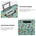 thumbnail image 4 of Goofa winter ski Dachshund Pattern Luggage Covers For Suitcase,Suitcase Cover Protector Fit 18-32 Inch Luggage-Medium, 4 of 9