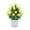 Yellow, variant on Clearance Barhoo Artificial Flowers in Vase, Artificial Potted Plants Faux Floral Arrangements for Desk Home and Decor Plastic Decorative Vase for Living Room Bedroom Bathroom, Clearance Sale