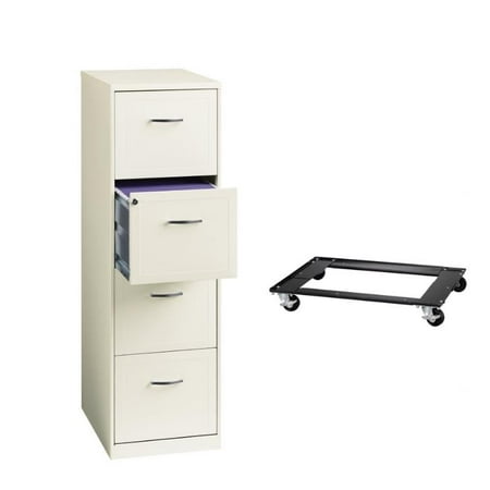 4 Drawer Vertical File Cabinet And Commercial Cabinet Dolly
