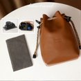 thumbnail image 4 of Leahter Crossbody Bucket Bag Multi-Purpose DSLR Camera Bag Shockproof Protection Travel Camera Backpack, 4 of 5