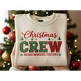 thumbnail image 2 of EMBROIDERED Christmas Crew Sweatshirt, Family Matching Holiday Shirt, Making Memories Together, Xmas Matching Sweaters, Family Christmas Tee, 2 of 5