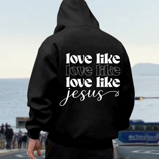 WILLBEST Sudaderas De Hombre Sudaderas con Capucha y Sudaderas para Hombre Sudadera con Capucha Informal Holgada con Estampado De Letras para Uso Diario Otoño Invierno Ropa De Calle Cómoda XXXGrande