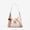 White, variant on Gothic Ribbon Chain Polyester Backpack with USB Charging Port