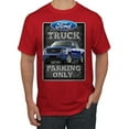 thumbnail image 1 of Ford Truck Parking Only Sign Gift for Owners of Ford Trucks | Mens Cars and Trucks Graphic T-Shirt, Red, Large, 1 of 3