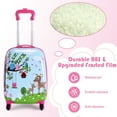 thumbnail image 3 of Kadyn Luggage, Luggages Spinner Suitcase,2 Pieces ABS Kids Suitcase Backpack Luggage Set, 3 of 7