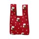 thumbnail image 3 of Bolso de mano de punto para mujer, tipo cartera, informal, con asa, para el hombro, para Navidad rojo, 3 of 9